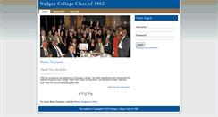 Desktop Screenshot of classof1962.nudgee.com